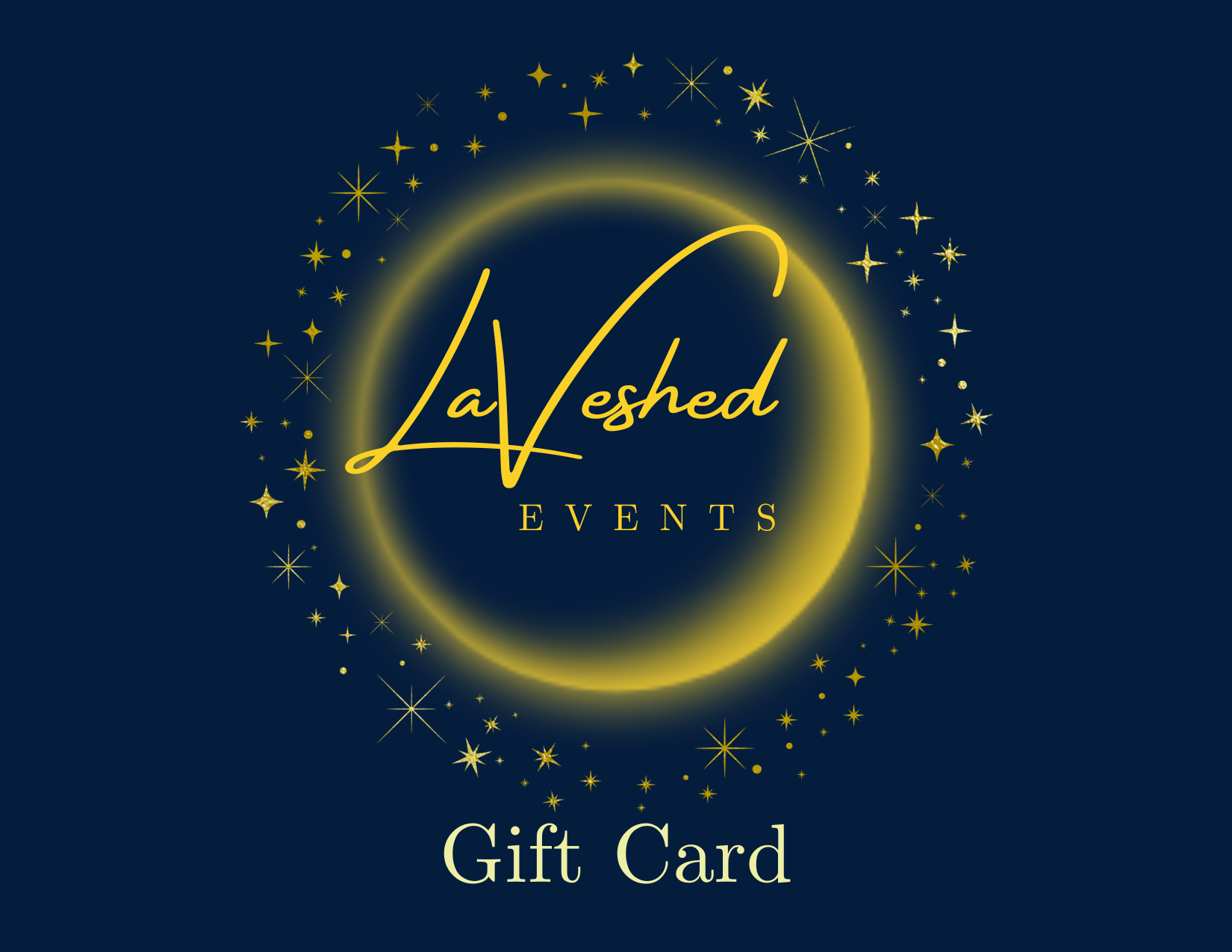 LaVeshed Events Gift Card