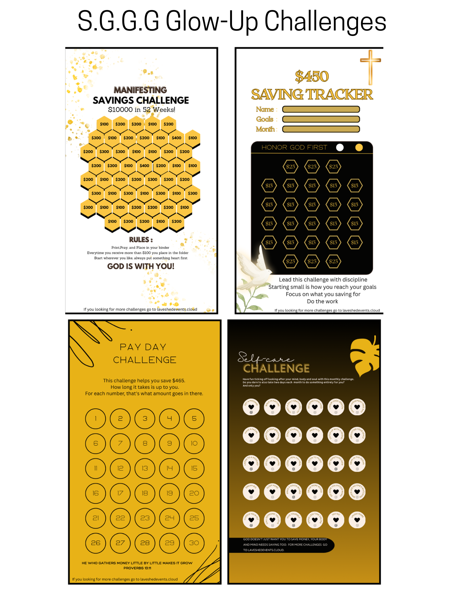 S.G.G.G Glow-Up Challenge Bundle