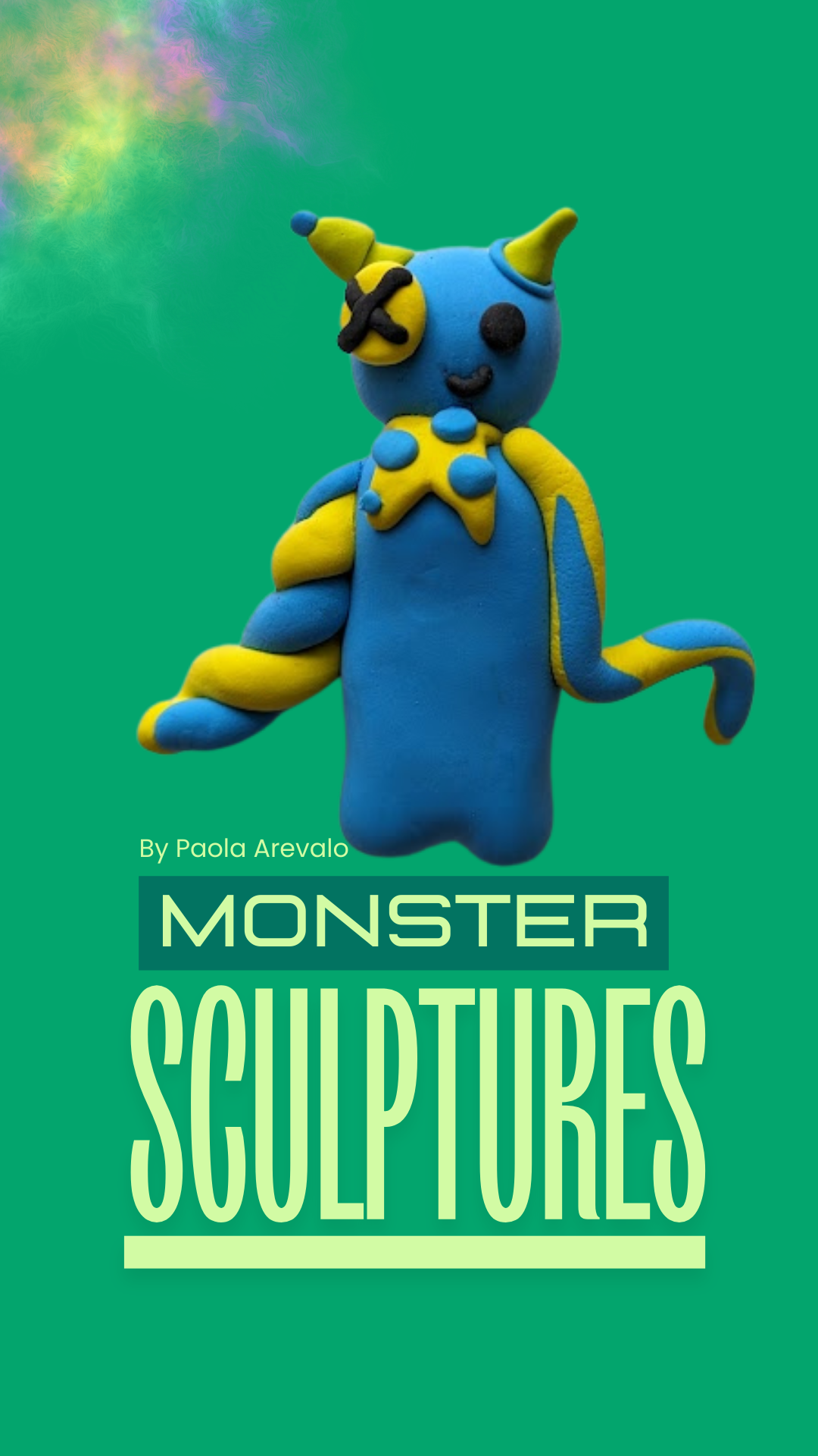 Jellycat and Monster with Model Magic - Crayola