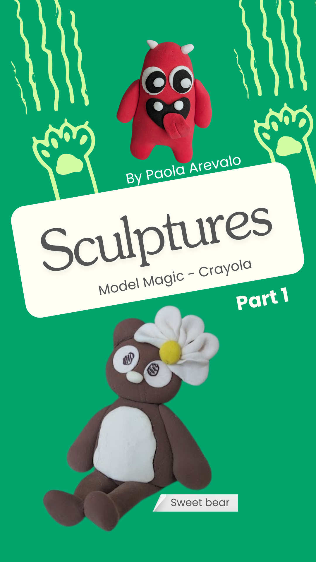 Sculptures with Magic Model - Crayola Part 1