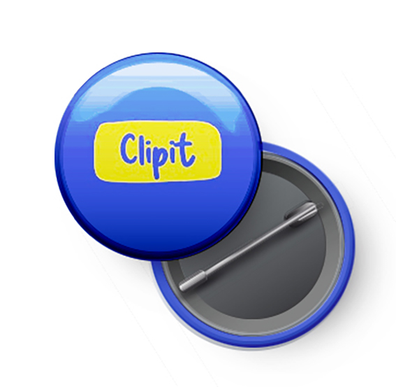 Button Pin Badges 44mm Round