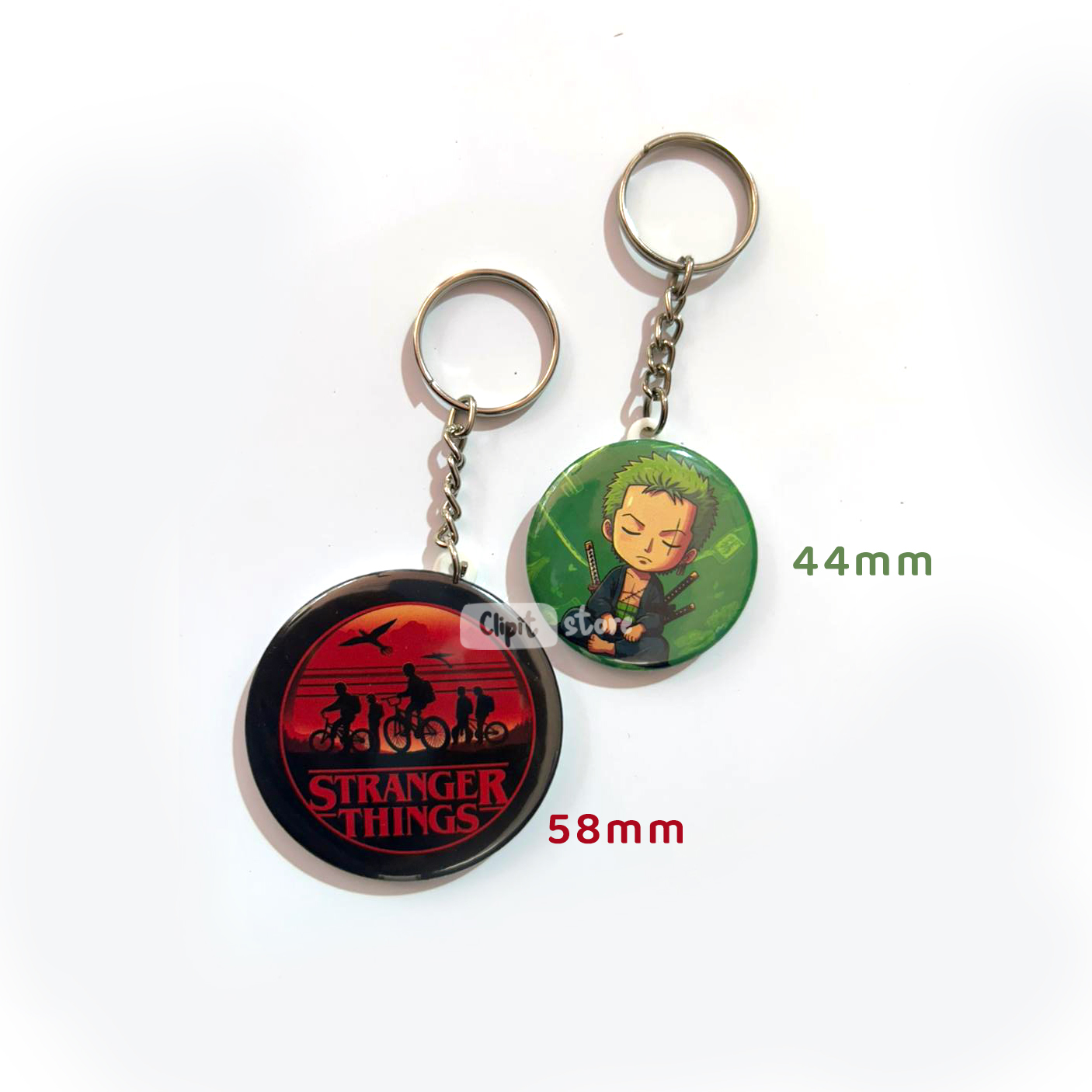 Photo Keychain 58mm Single Side