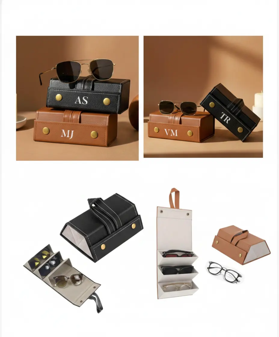 Personalized Travel Sunglasses Organizer