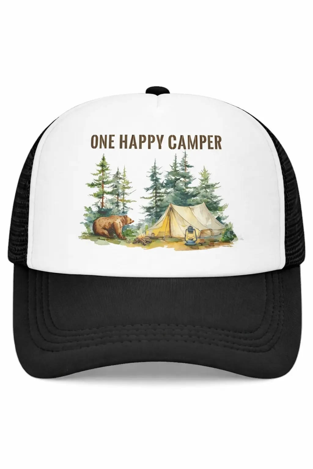 One Happy Camper Trucker Hat