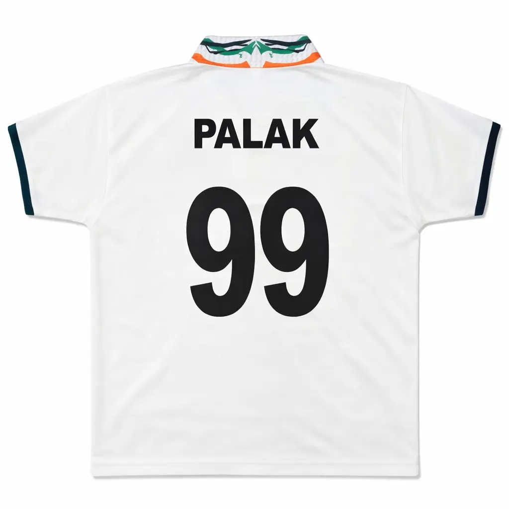 Geometric Print Polo Shirt