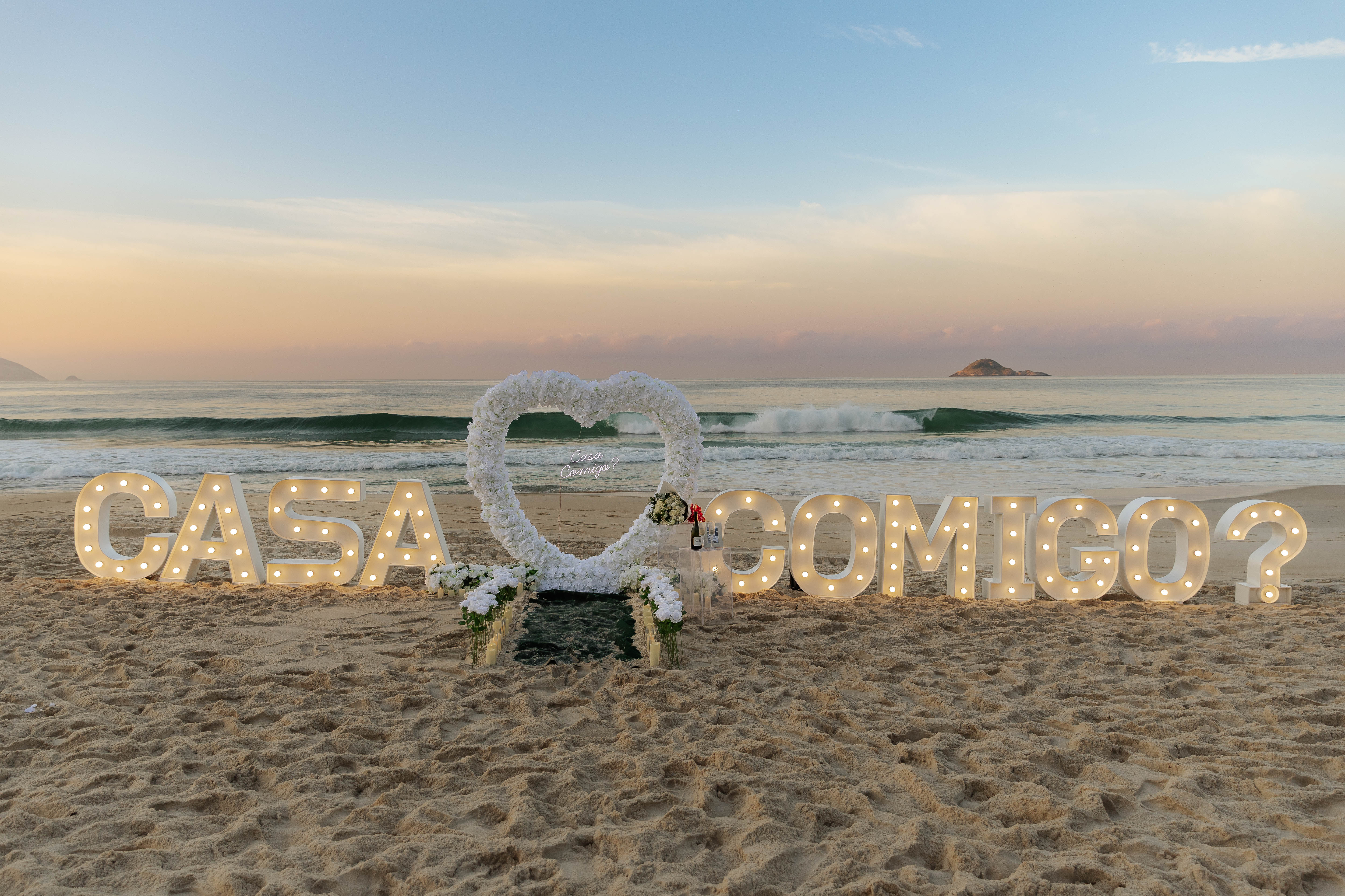 Premium Proposal at the Beach