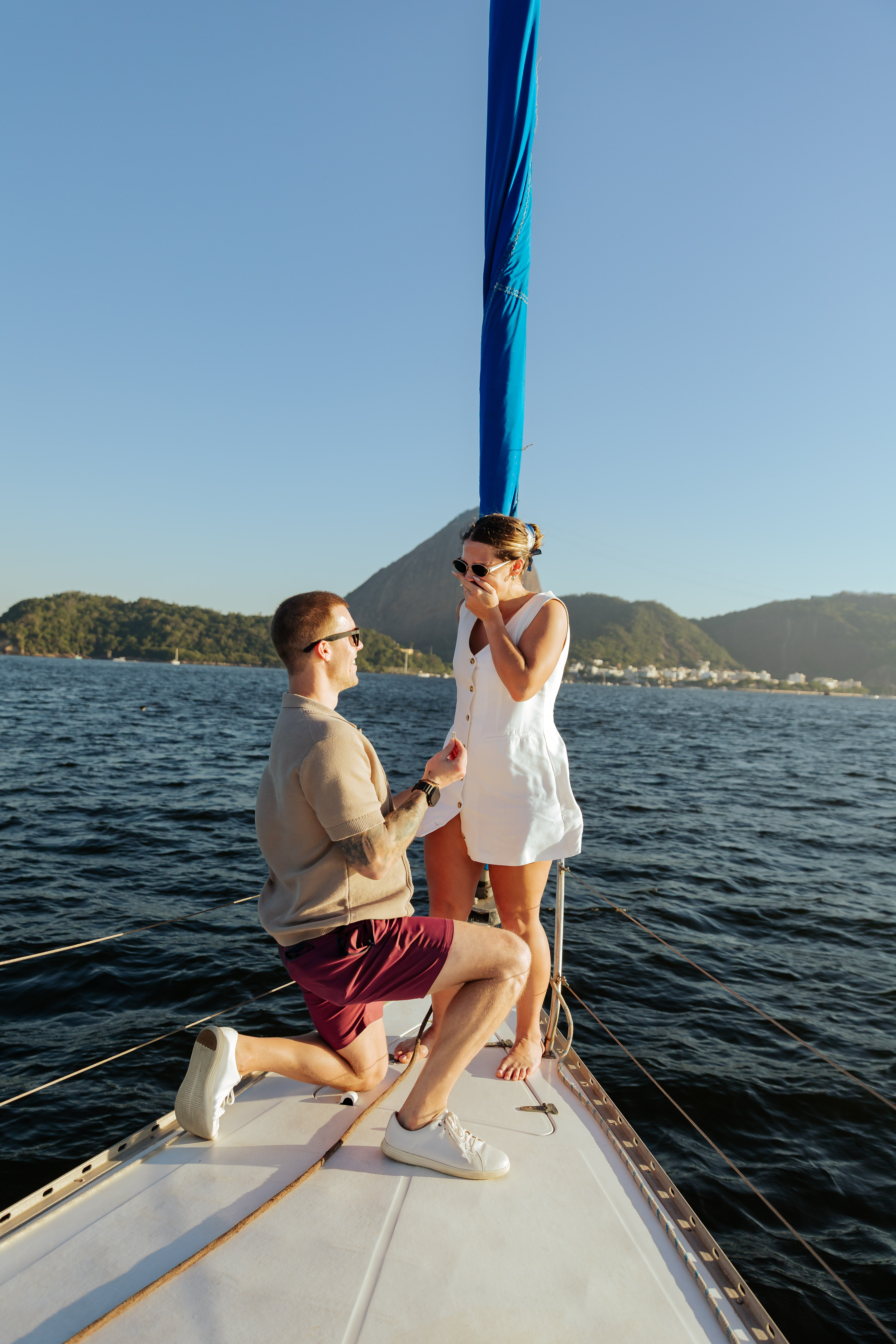 Pedido de Casamento no Veleiro Privativo