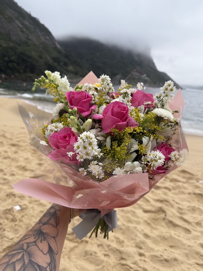 Buquê de flores naturais