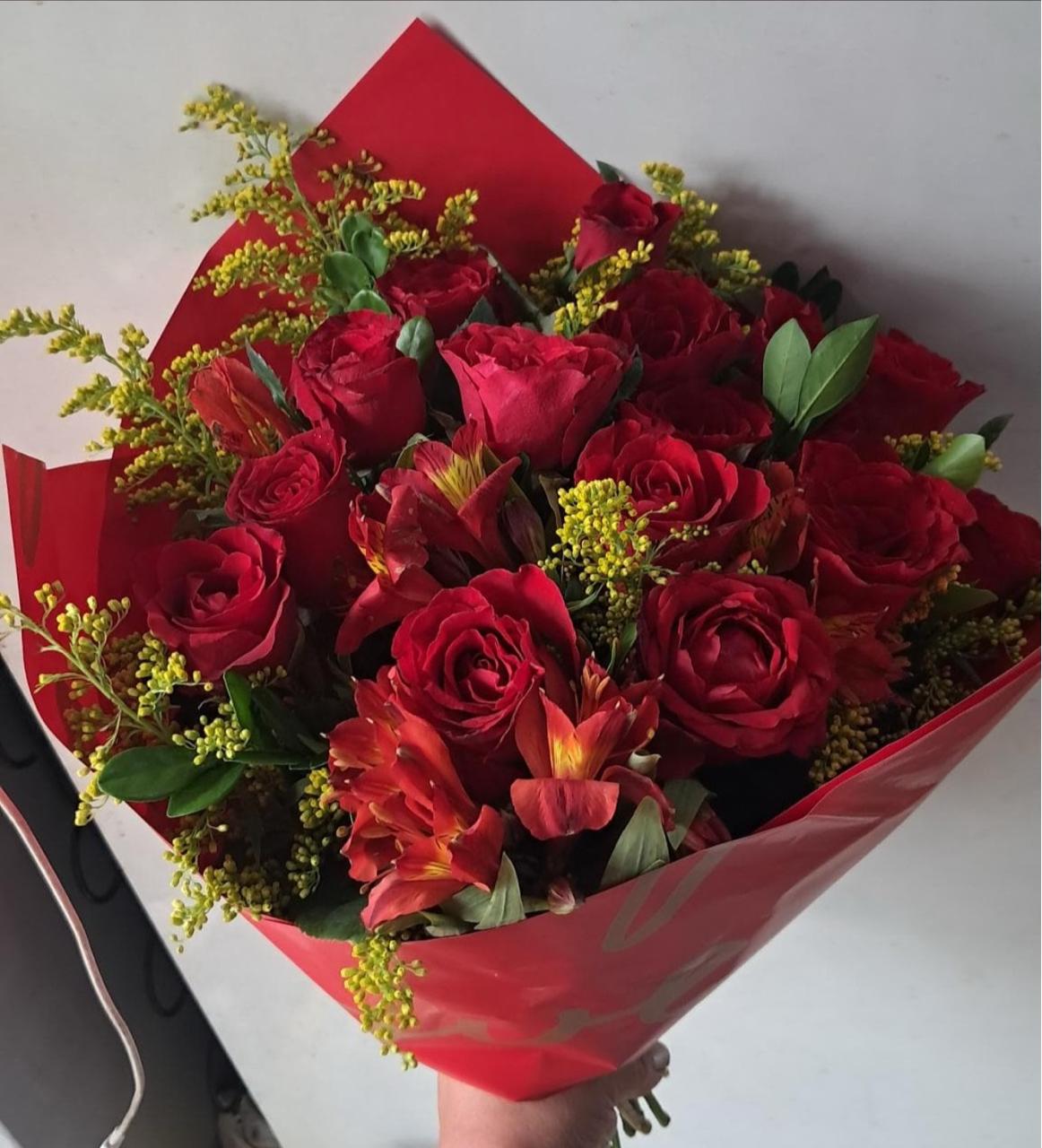 Buquê de flores naturais