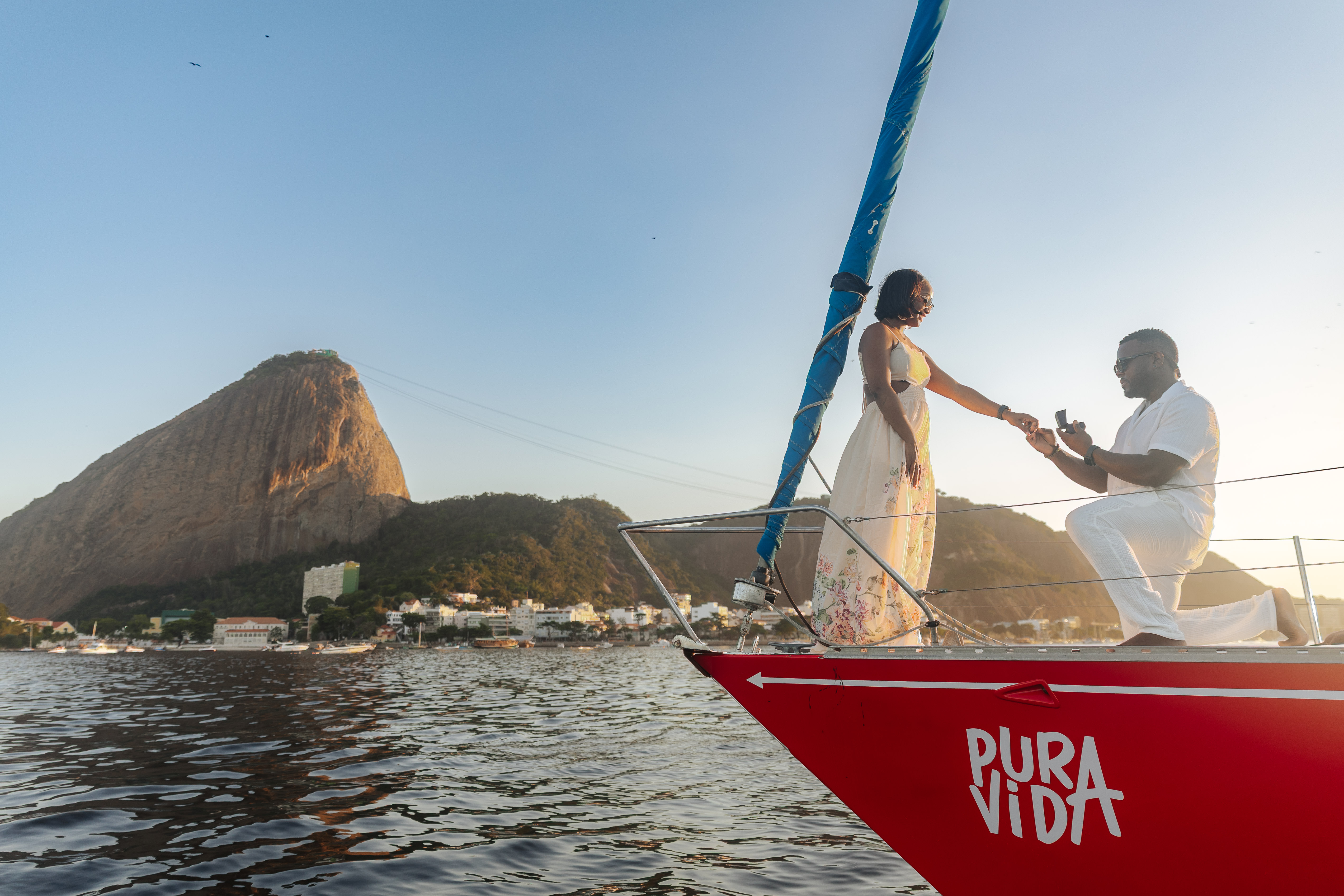 Pedido de Casamento no Veleiro Privativo