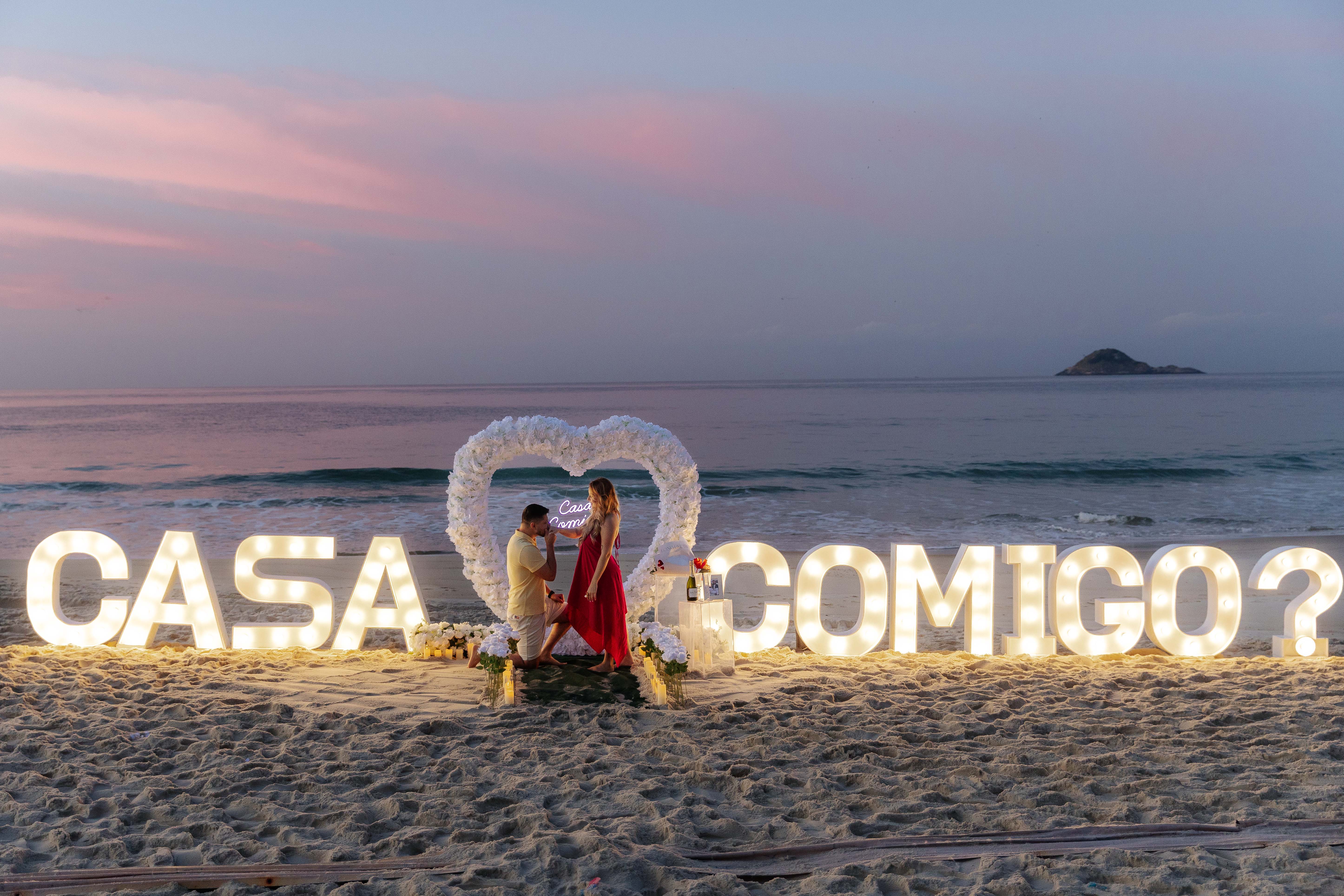 Premium Proposal at the Beach