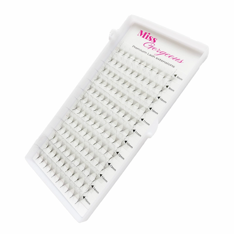 Pointy Base Premade Fan Lash 0.03 | Thin base Symmetrical Fan 