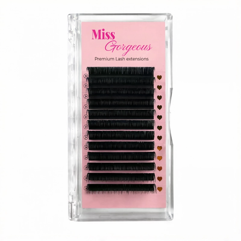 Cashmere Classic Lash extensions | One by one lash trays
