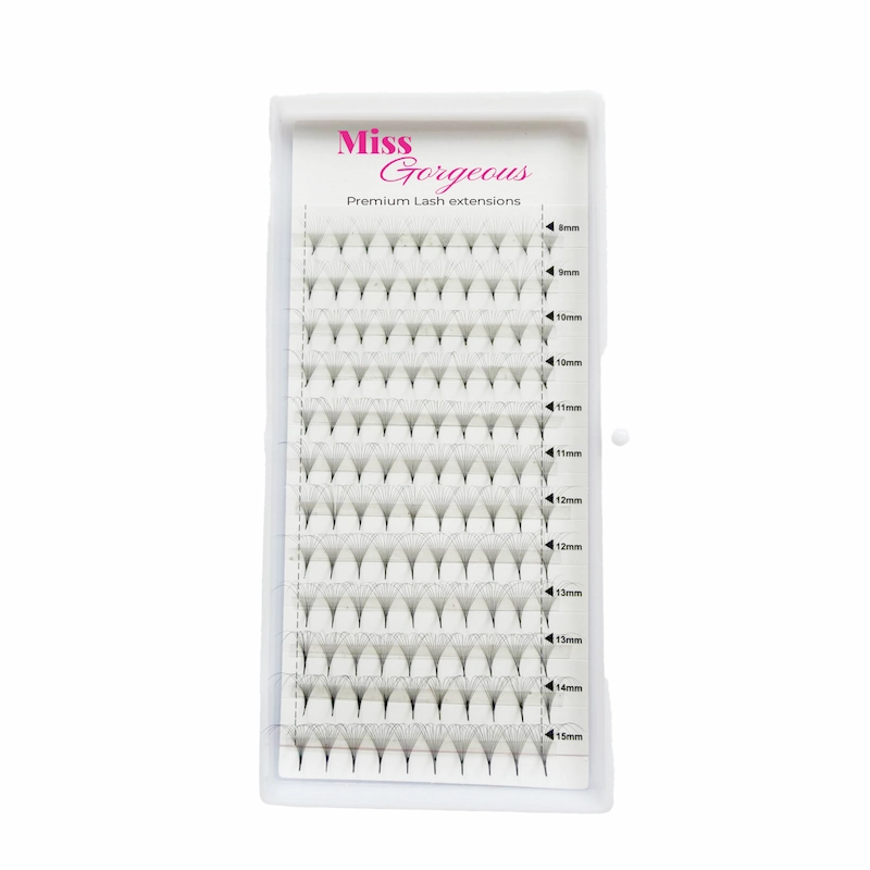 Pointy Base Premade Fan Lash 0.03 | Thin base Symmetrical Fan 