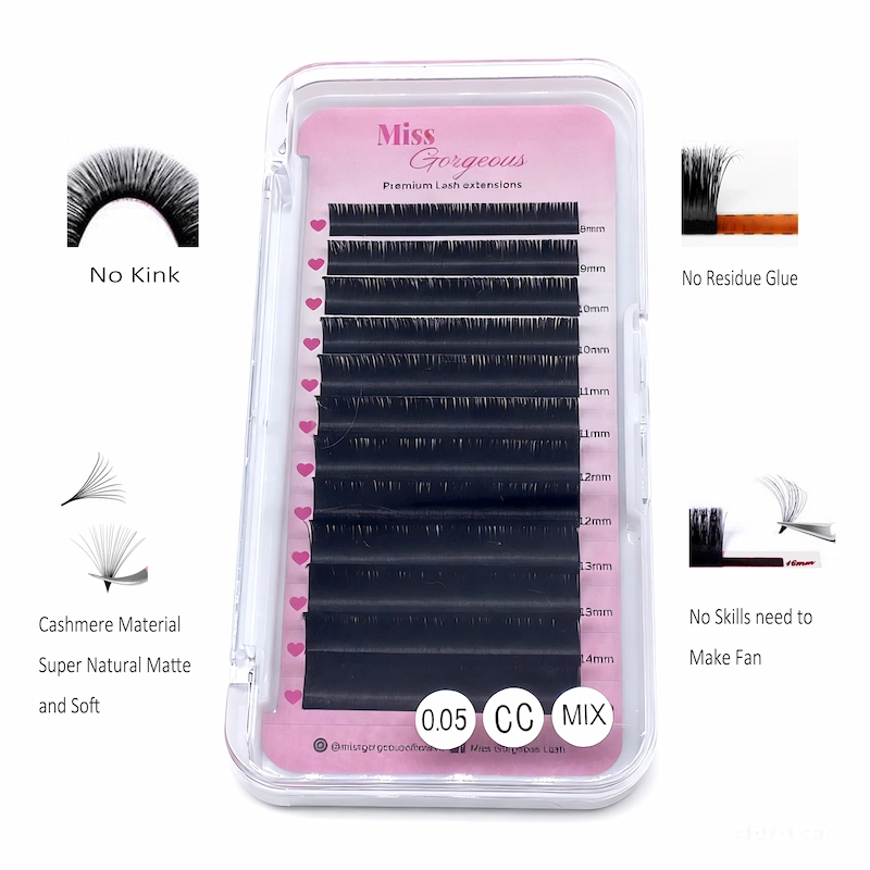 Cashmere Easy Fan Lash | No Skill Need To Make Fan