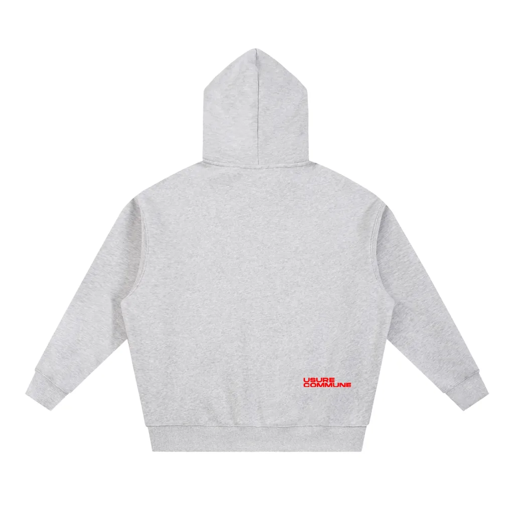 USURE COMMUNE Essential Boxy Hoodie