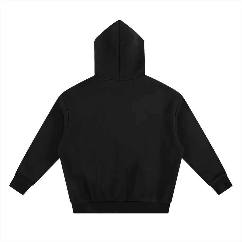 USURE COMMUNE Cropped Heavyweight Boxy Hoodie