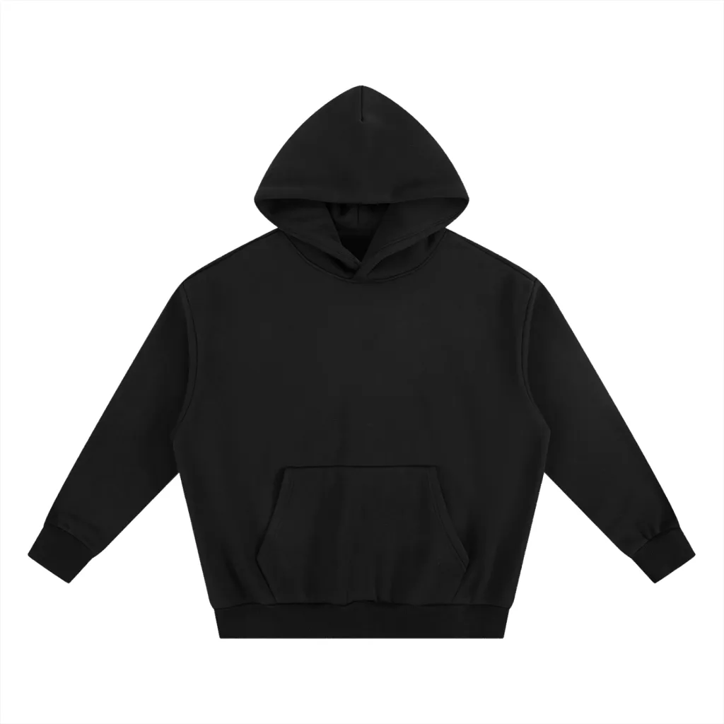USURE COMMUNE Cropped Heavyweight Boxy Hoodie