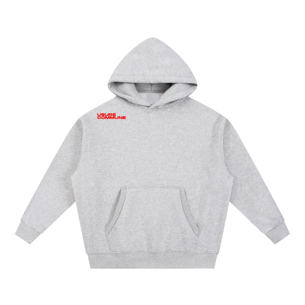 USURE COMMUNE Essential Boxy Hoodie