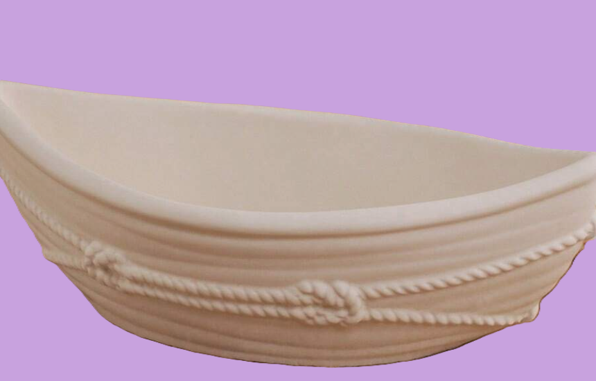 Tigela Barco Decorativa