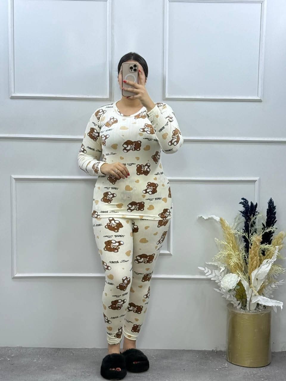 Bodi et Colonne Tissu brodé Jacquard – Taille standard