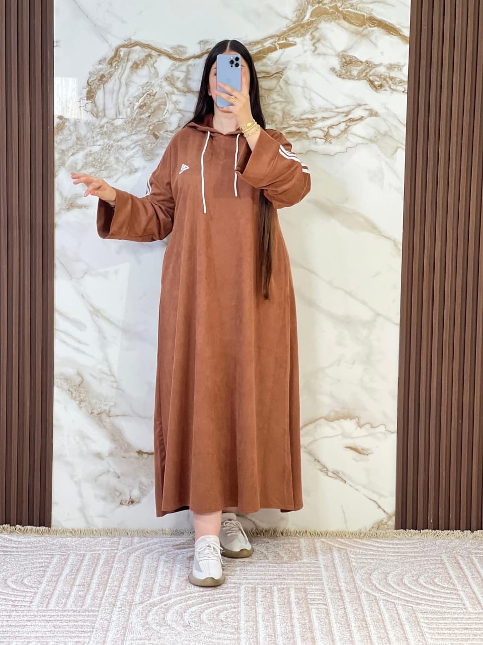 Djellaba Adidas – Tissu Laajab