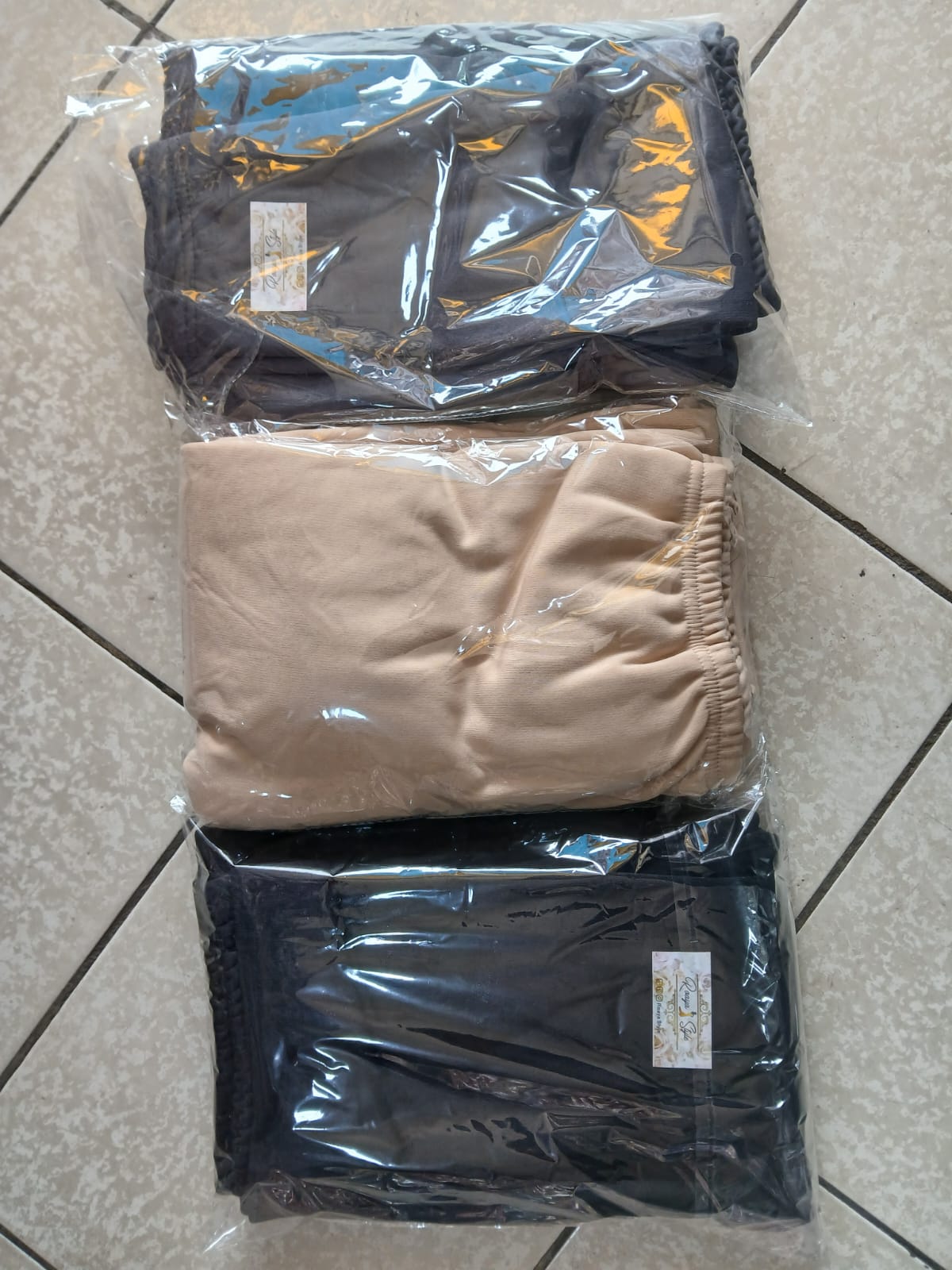 Colonne Tissu double face en coton – Taille standard