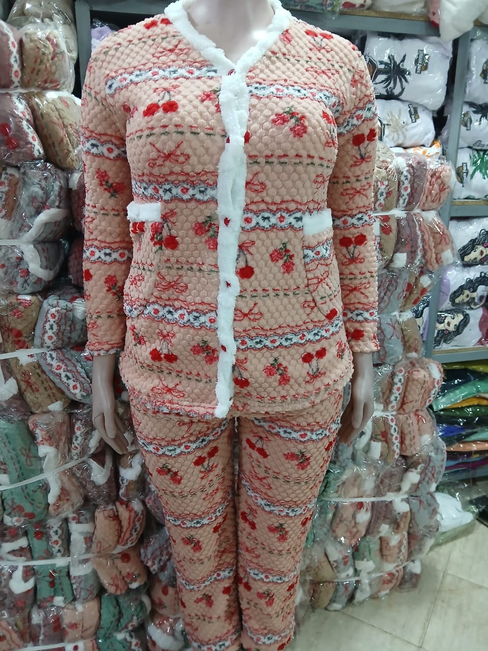 Pyjama Jabador Tissu Kniche – Taille standard