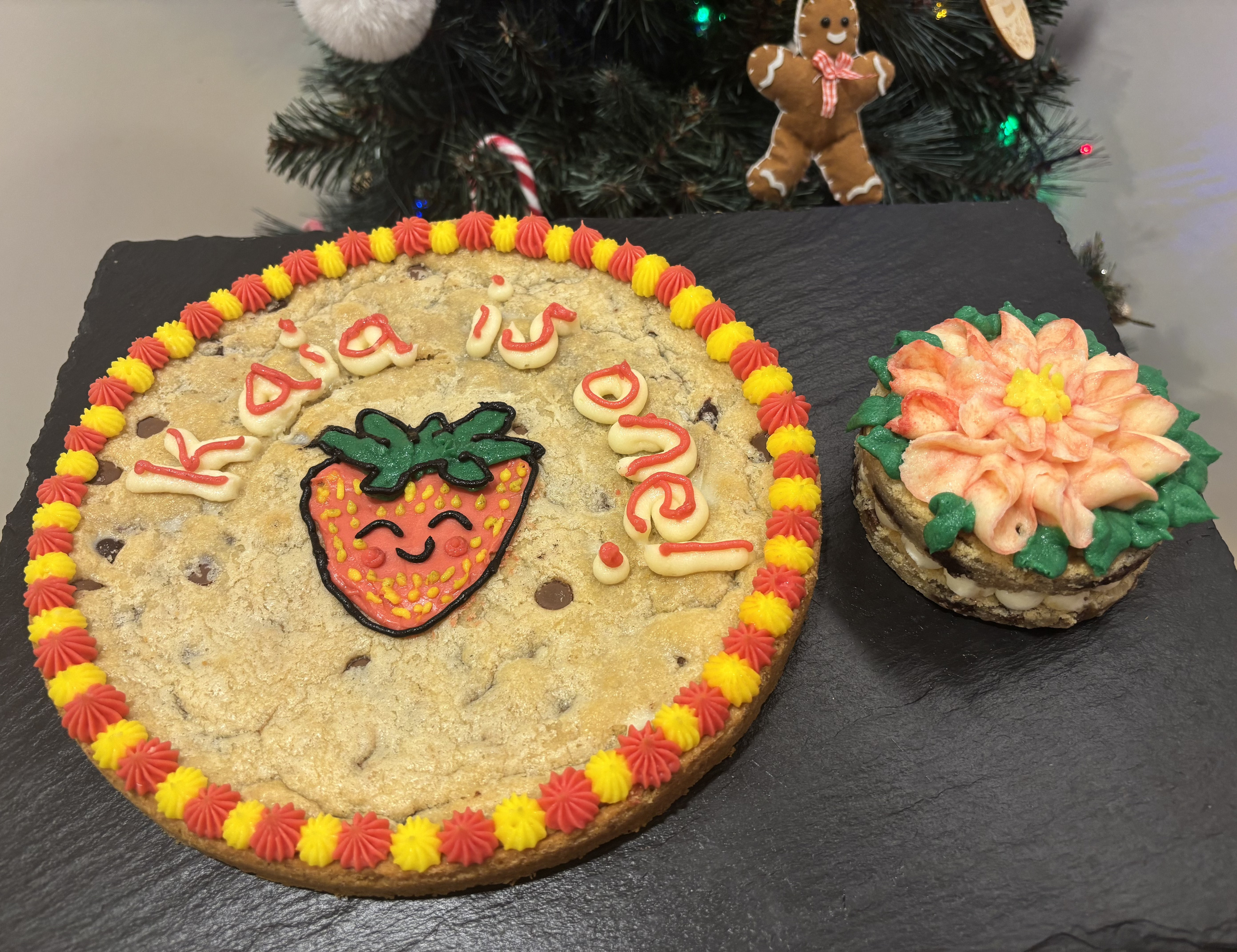 Custom Birthday Cookie Cake