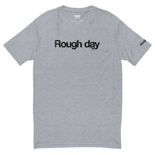 Rough slim T-shirt
