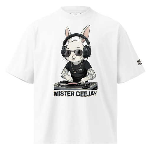 Bunny Dj Oversize t-shirt