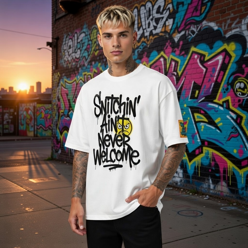 Snitch oversized t-shirt