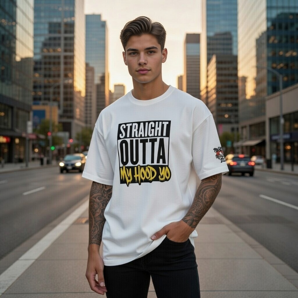 Straight oversized t-shirt