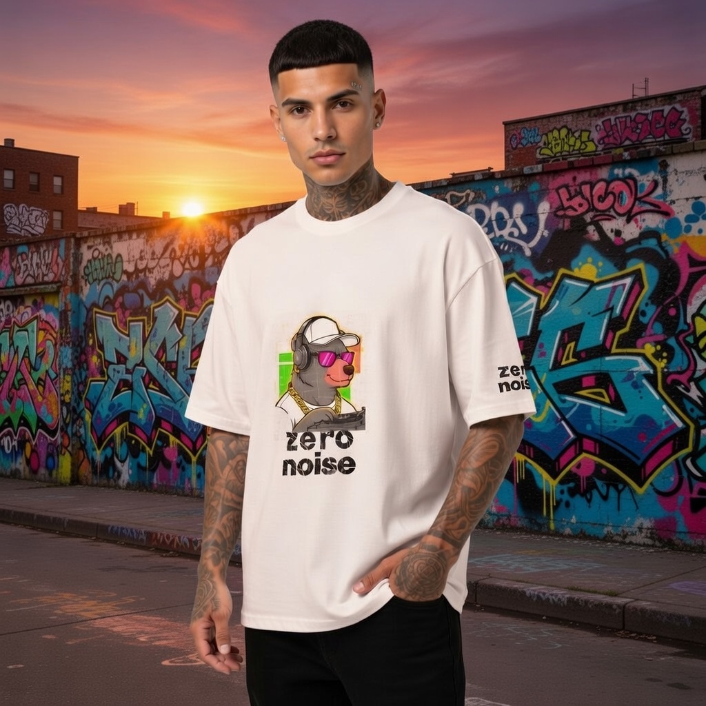 ZERONOISE oversized t-shirt