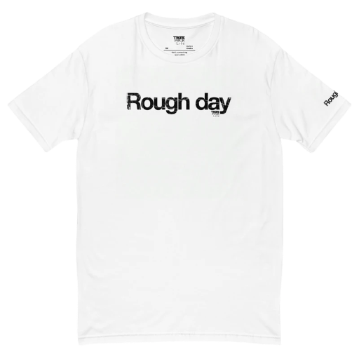 Rough slim T-shirt