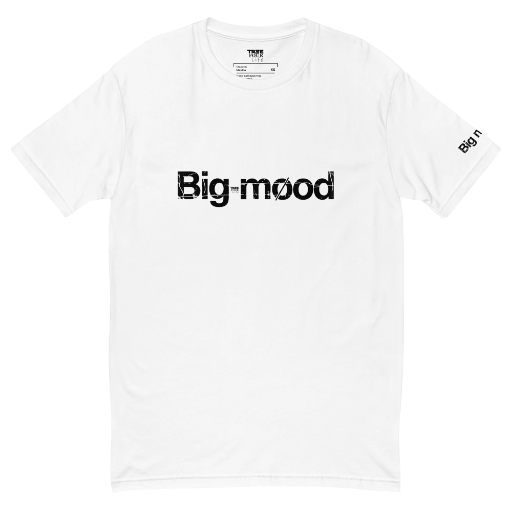 BigMood white slim T-shirt