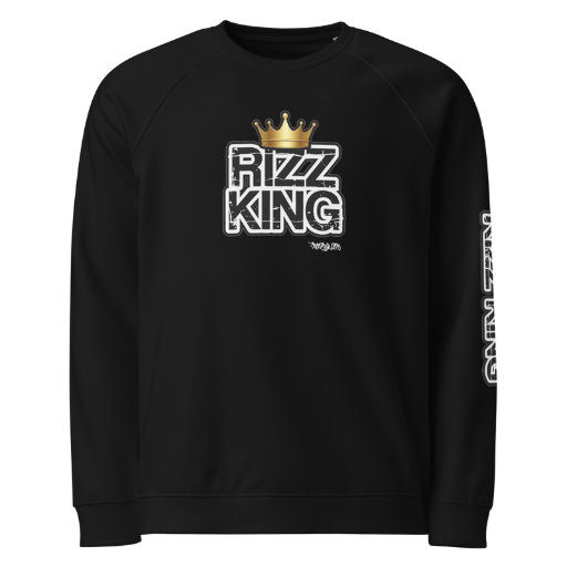 Rizz organic raglan sweatshirt