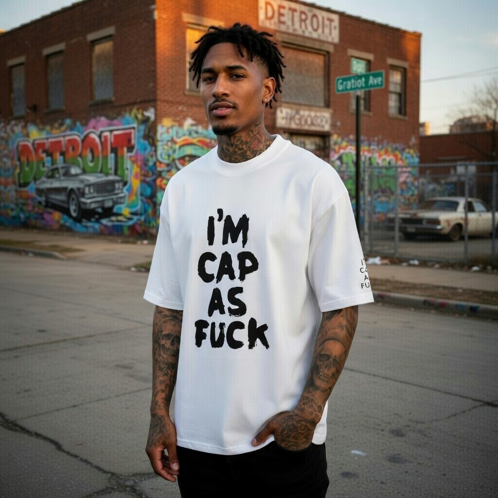 Cap Oversize T-shirt