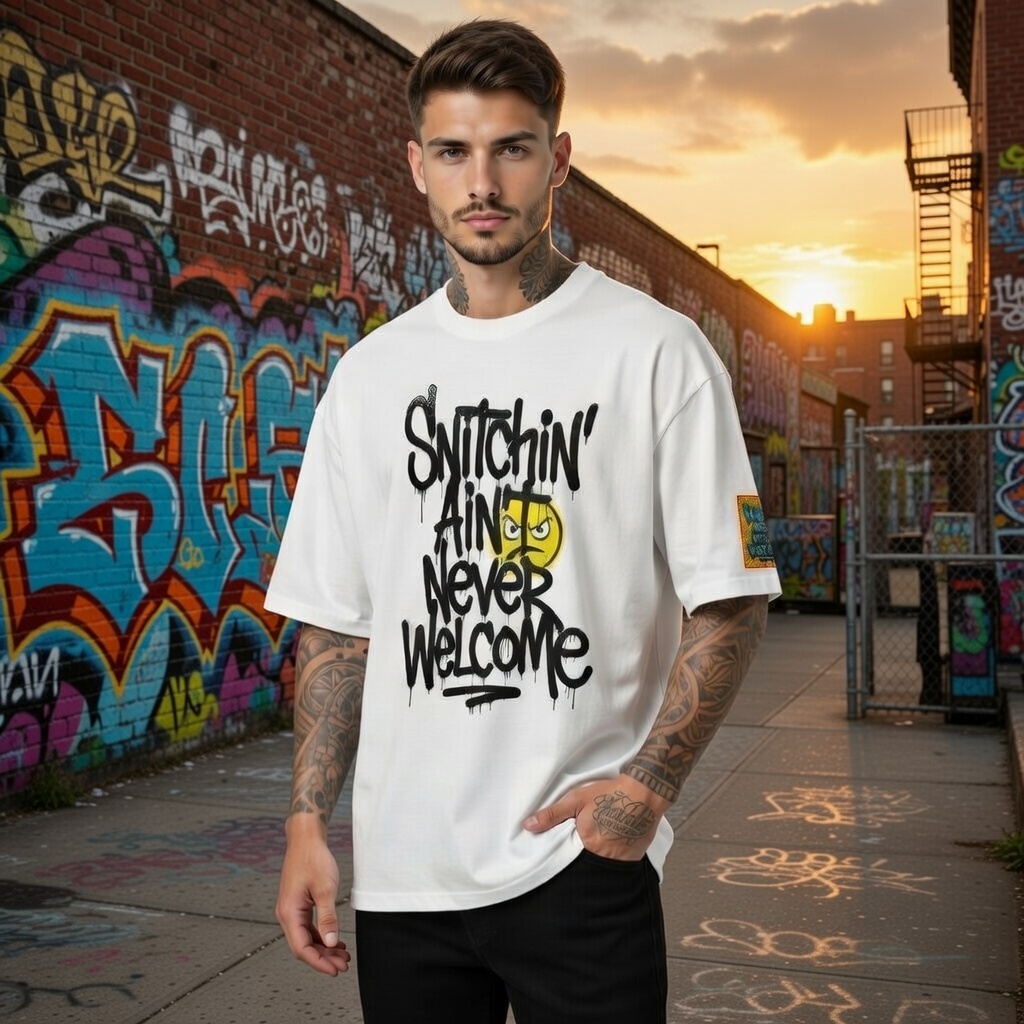 Snitch oversized t-shirt