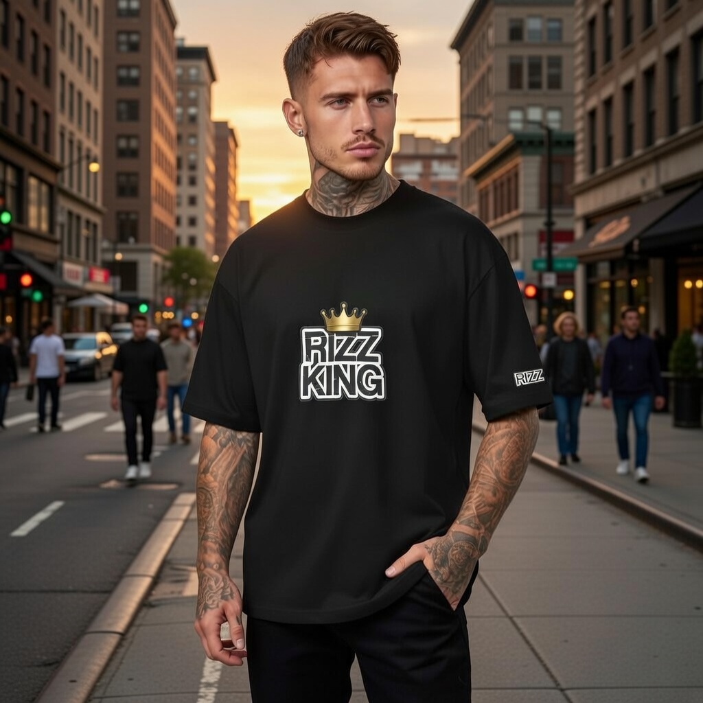 T-shirt Rizz King