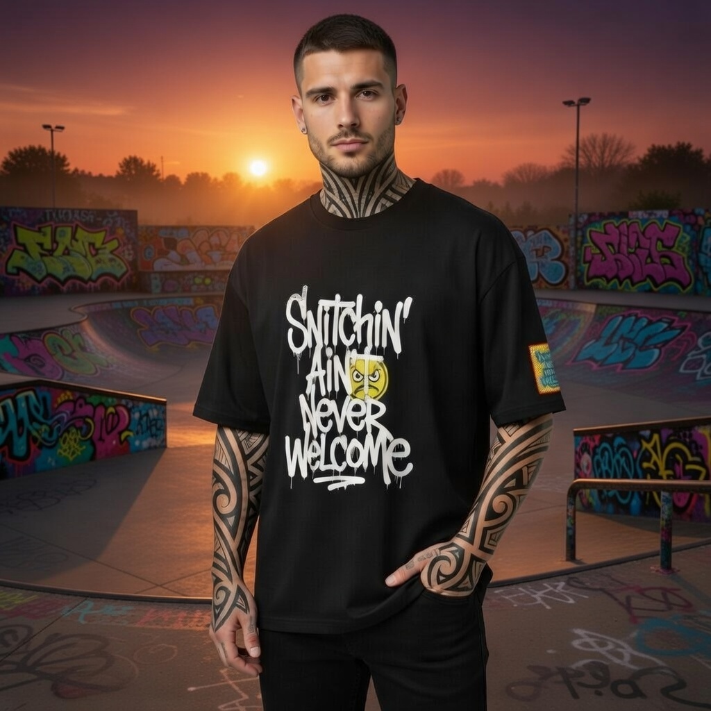 Snitch oversized t-shirt