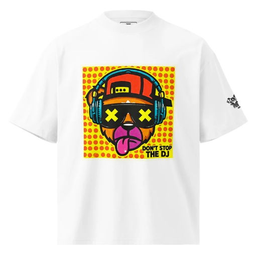 Don't Stop oversized t-shirt