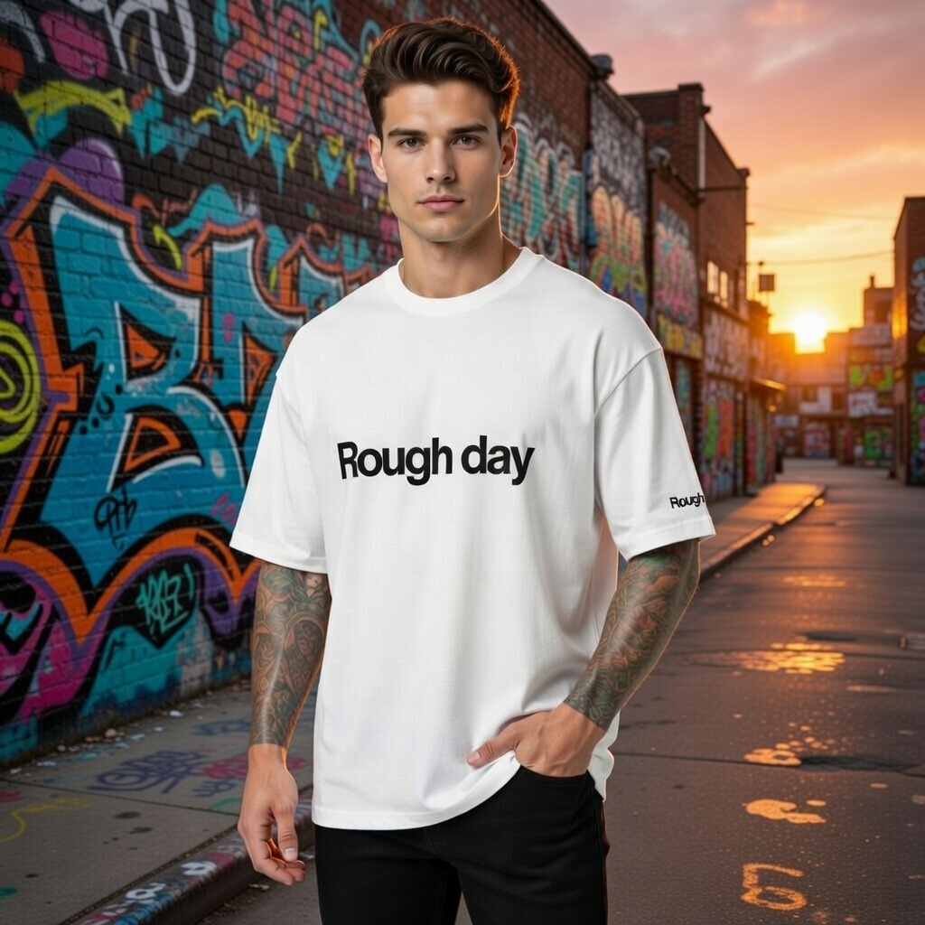 ROUGHDAY oversized t-shirt