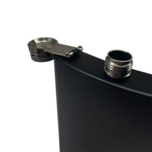 Stainless Steel Hip Black Flask