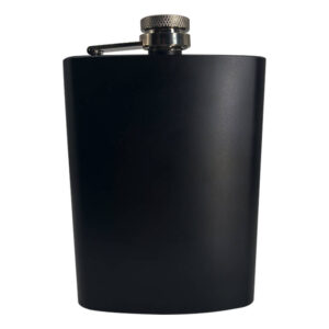 Stainless Steel Hip Black Flask