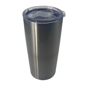 Double Wall Stainless Steel Silver Rum Tumbler