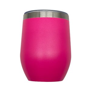 Double Wall Stainless Steel Pink Wine Tumbler