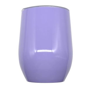 Double Wall Stainless Steel Purple Wine Tumbler
