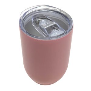 Double Wall Stainless Steel Pink Gin Tumbler