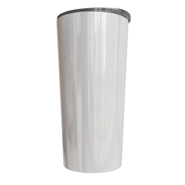 Double Wall Stainless Steel White Rum Tumbler